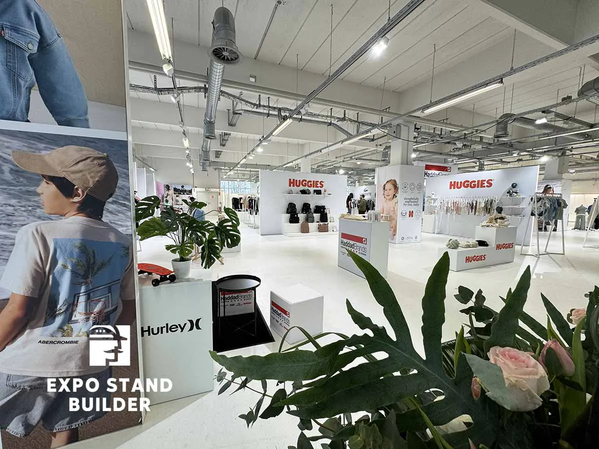 Modularer Messestand für mehrere Messeauftritte in Europa