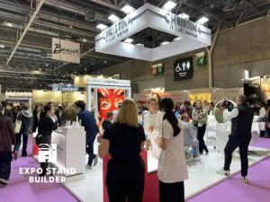 ИНДИВИДУАЛЬНЫЙ ВЫСТАВОЧНЫЙ СТЕНД НА CONGRÈS INTERNATIONAL ESTHÉTIQUE & SPA AT PARIS 40