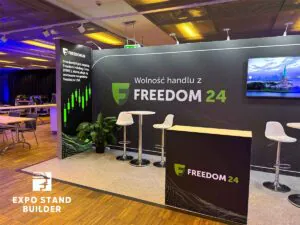 MODULAR TRADE FAIR STAND FOR A COMPANY IN THE FINANCIAL SECTOR 32