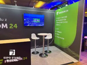 MODULAR TRADE FAIR STAND FOR A COMPANY IN THE FINANCIAL SECTOR 30