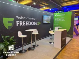 MODULAR TRADE FAIR STAND FOR A COMPANY IN THE FINANCIAL SECTOR 31