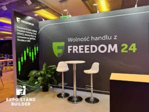 MODULAR TRADE FAIR STAND FOR A COMPANY IN THE FINANCIAL SECTOR 21