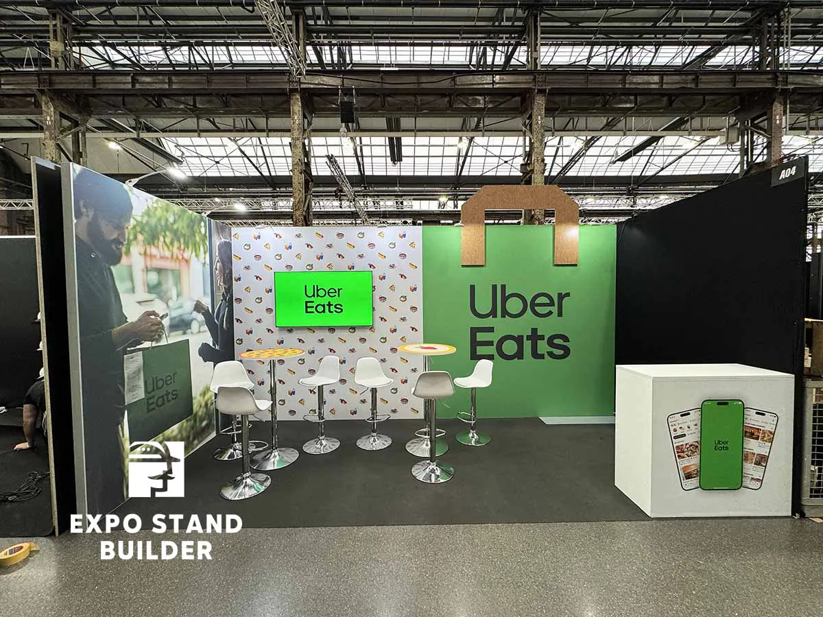 design und montage eines messe-stands in düsseldorf