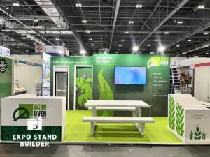 EXHIBITION BOOTH CONSTRUCTION AT LONDON’S TRADE FAIR 20