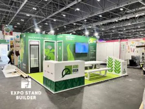 EXHIBITION BOOTH CONSTRUCTION AT LONDON’S TRADE FAIR 40