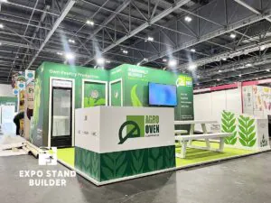 EXHIBITION BOOTH CONSTRUCTION AT LONDON’S TRADE FAIR 90