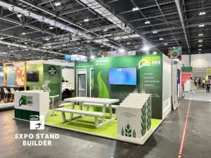 EXHIBITION BOOTH CONSTRUCTION AT LONDON’S TRADE FAIR 70