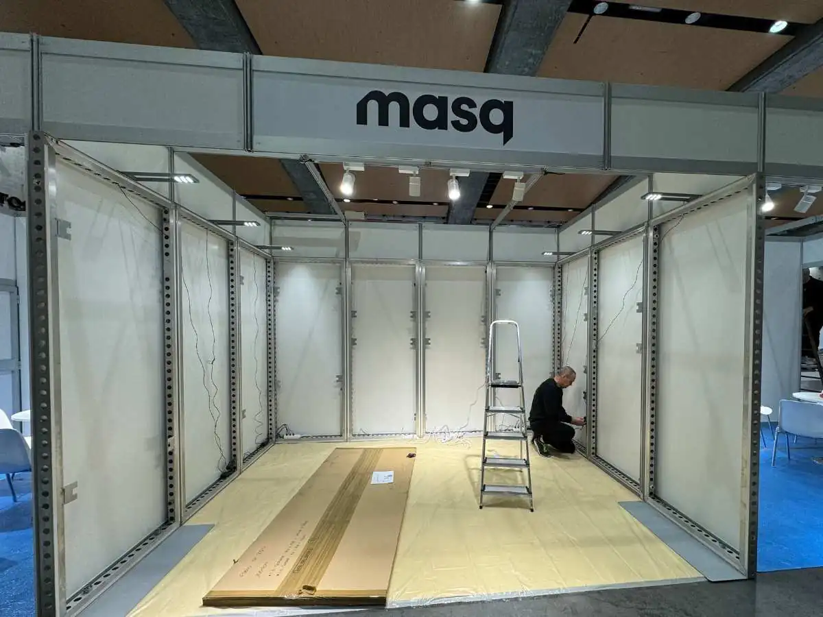 SNIEC build-up in Shanghai by an exhibition stand builder in Shanghai with coordinated installation and handover