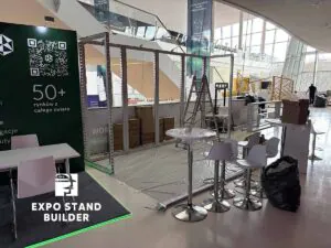 10 М2 МОДУЛЬНЫЙ СТЕНД ДЛЯ КОНФЕРЕНЦИИ 40