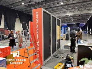 ДИЗАЙН І БУДІВНИЦТВО ВИСТАВКОВОГО СТЕНДУ 3*5 м² 40