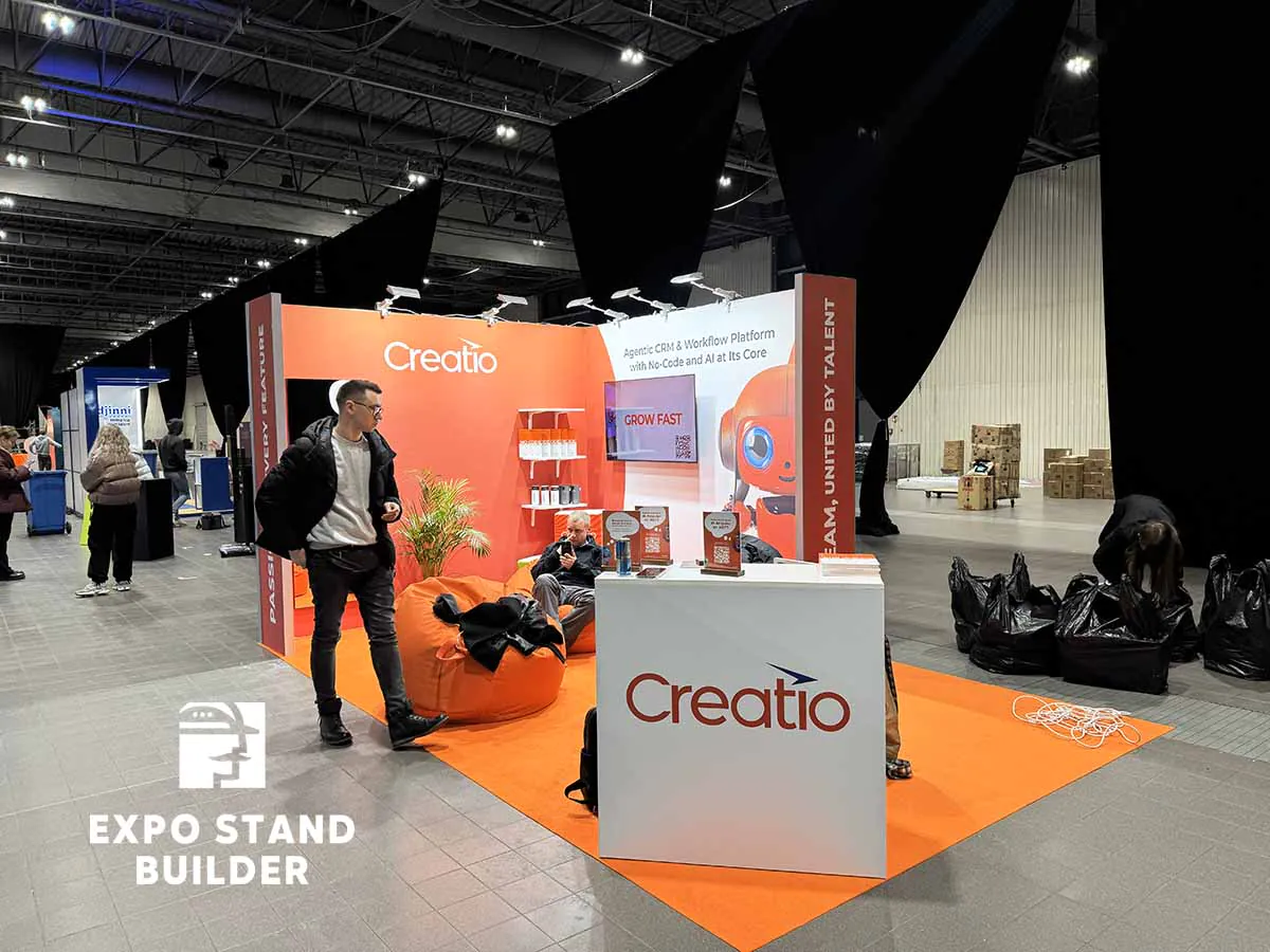 дизайн и строительство выставочного стенда 3*5 м²