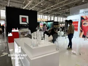 BESPOKE 48 M2 EXHIBIT BOOTH FOR COSMOPROF BOLOGNA 31