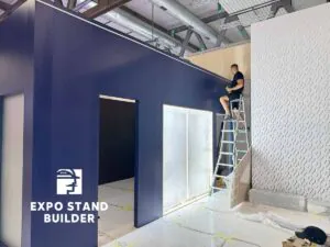 CONSTRUCTION OF AN EXHIBITION STAND FOR SOCAR AT THE GASTECH EXHIBITION 130