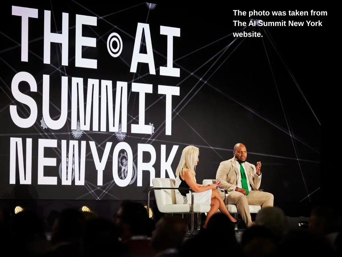 AI Summit New York  2026 in NY at Jacob K. Javits Convention Center with demo stations and meeting area