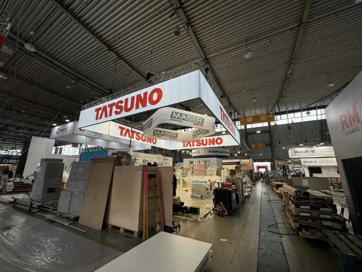 Messe Düsseldorf build-up for Drupa  2028 with on-site coordination in Dusseldorf