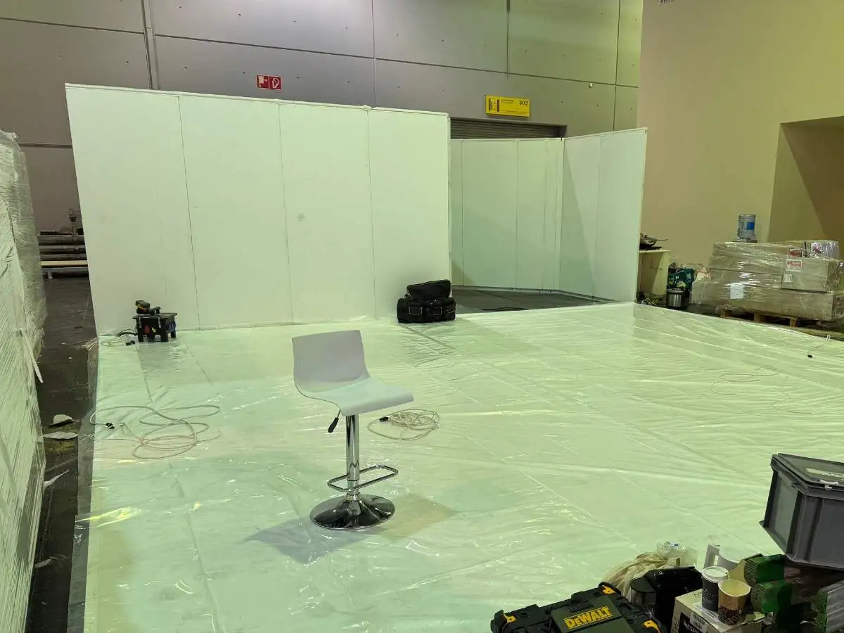 NürnbergMesse stand installation in Nuremberg with logistics coordination by an exhibition stand builder in Nuremberg