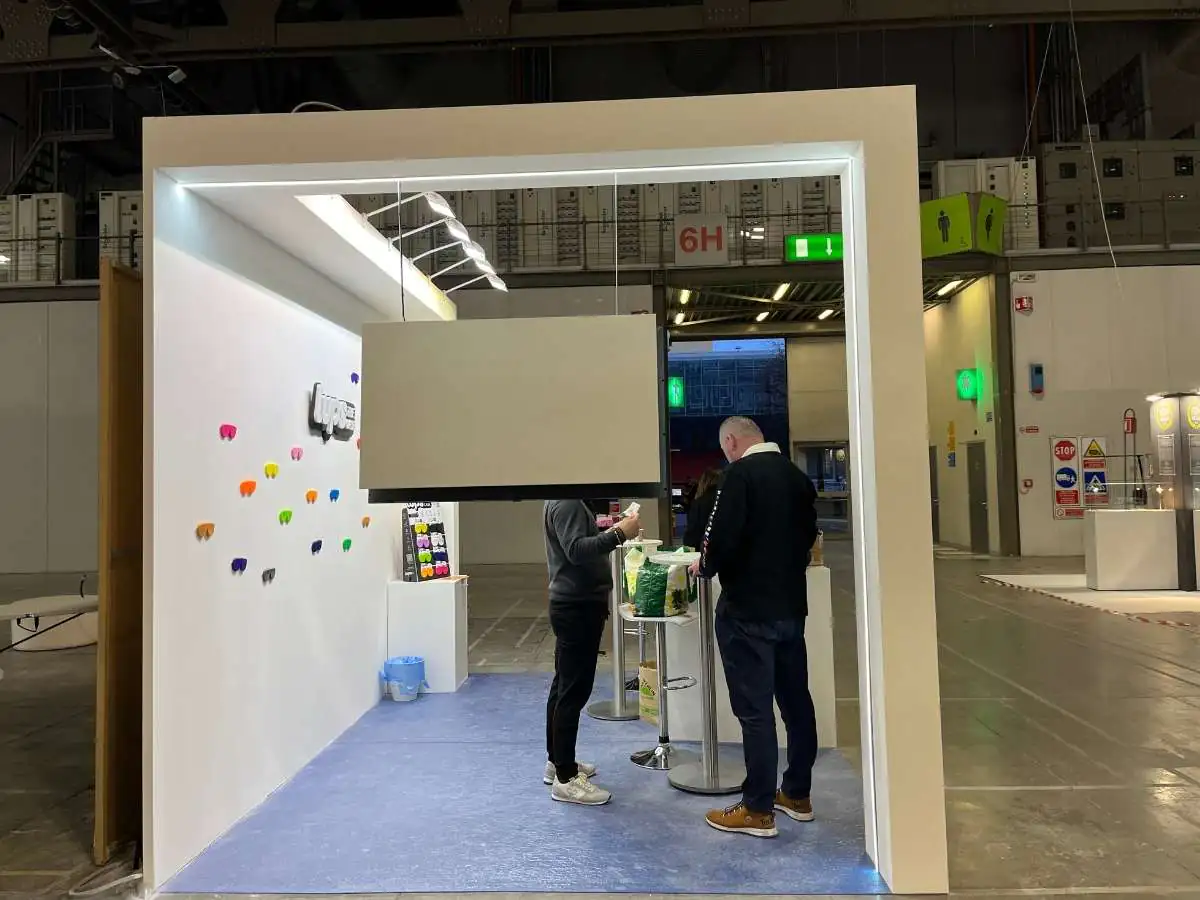Hannover Messe build-up in Hanover with installation coordination by an exhibition stand builder in Hanover