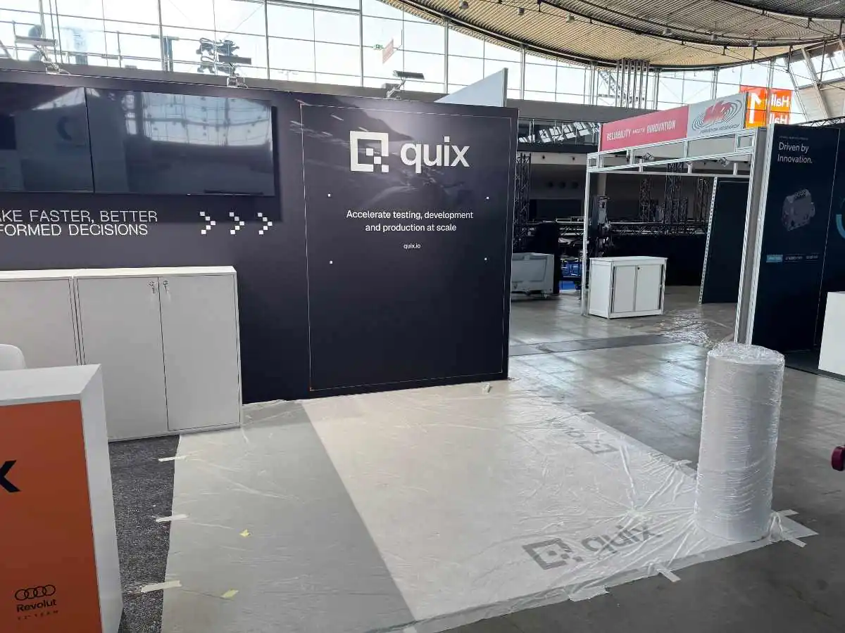 Eurexpo Lyon stand installation by an exhibition stand builder in Lyon with build-up coordination