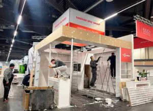 CONSTRUCTION OF AN EXHIBITION STALL FOR THE EUROGUSS EXHIBITION IN GERMANY 42