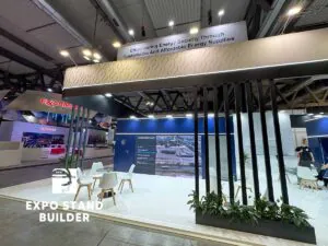 CONSTRUCTION OF AN EXHIBITION STAND FOR SOCAR AT THE GASTECH EXHIBITION 92