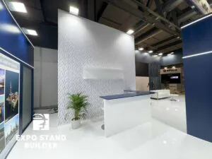 CONSTRUCTION OF AN EXHIBITION STAND FOR SOCAR AT THE GASTECH EXHIBITION 81