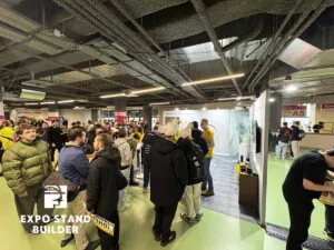 25 M² EXHIBITION STAND FOR IEM KRAKOW AT TAURON ARENA 52