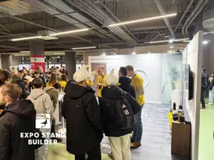 25 M² EXHIBITION STAND FOR IEM KRAKOW AT TAURON ARENA 51