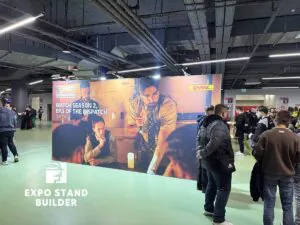 25 M² EXHIBITION STAND FOR IEM KRAKOW AT TAURON ARENA 20