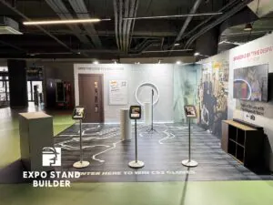 25 M² EXHIBITION STAND FOR IEM KRAKOW AT TAURON ARENA 10