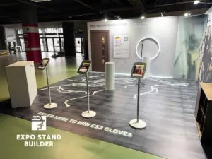 25 M² EXHIBITION STAND FOR IEM KRAKOW AT TAURON ARENA 22