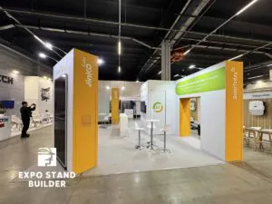 INDYWIDUALNE STOISKO MODUŁOWE NA TARGACH TECHNOLOGICZNYCH ENEX W KELCIE 30