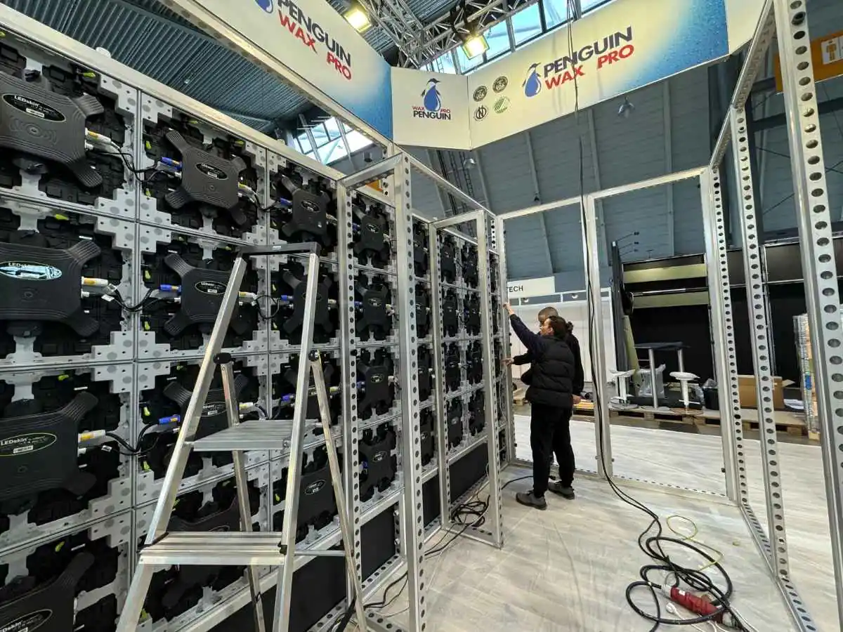 Targi Kielce stand installation in Kielce with transport and dismantling coordination by a booth builder
