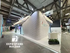 CONSTRUCTION OF AN EXHIBITION STAND FOR SOCAR AT THE GASTECH EXHIBITION 61