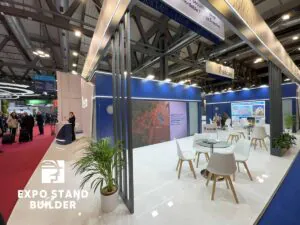 CONSTRUCTION OF AN EXHIBITION STAND FOR SOCAR AT THE GASTECH EXHIBITION 12