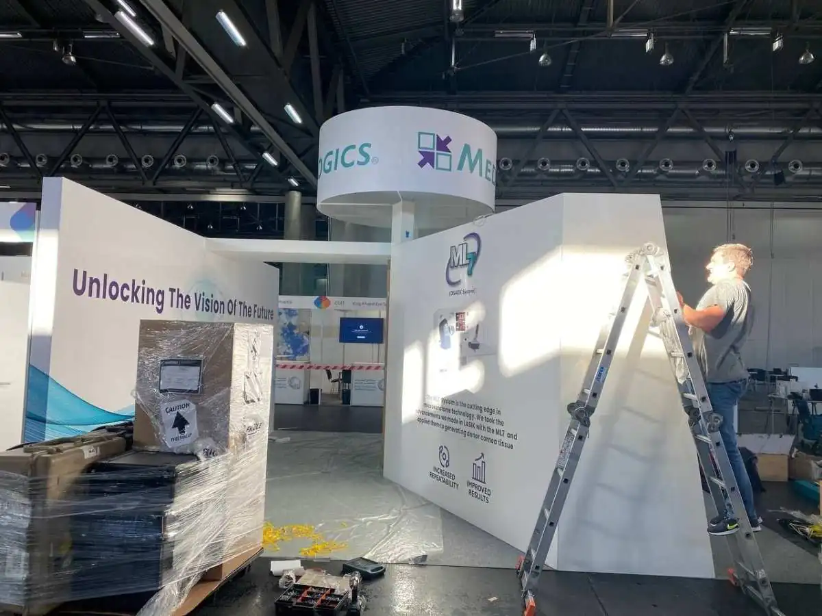 BITEC Bangkok stand installation by an exhibition stand builder in Bangkok with on-site coordination