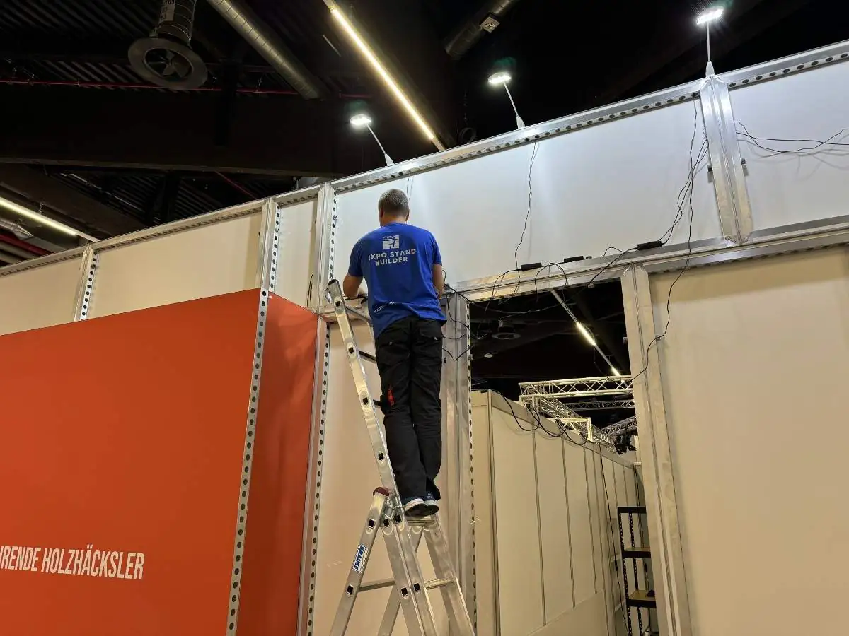 NECC Shanghai build-up for Food Ingredients China  2027 with installation coordination by an exhibition stand builder in Shanghai