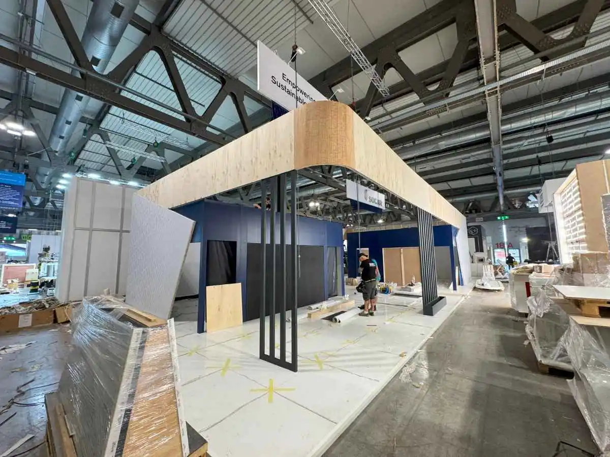 NürnbergMesse Nuremberg stand installation by an exhibition stand builder in Nuremberg