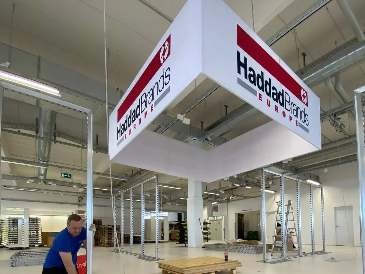 Brno Exhibition Centre stand installation with transport and dismantling coordination by an exhibition stand builder in Brno