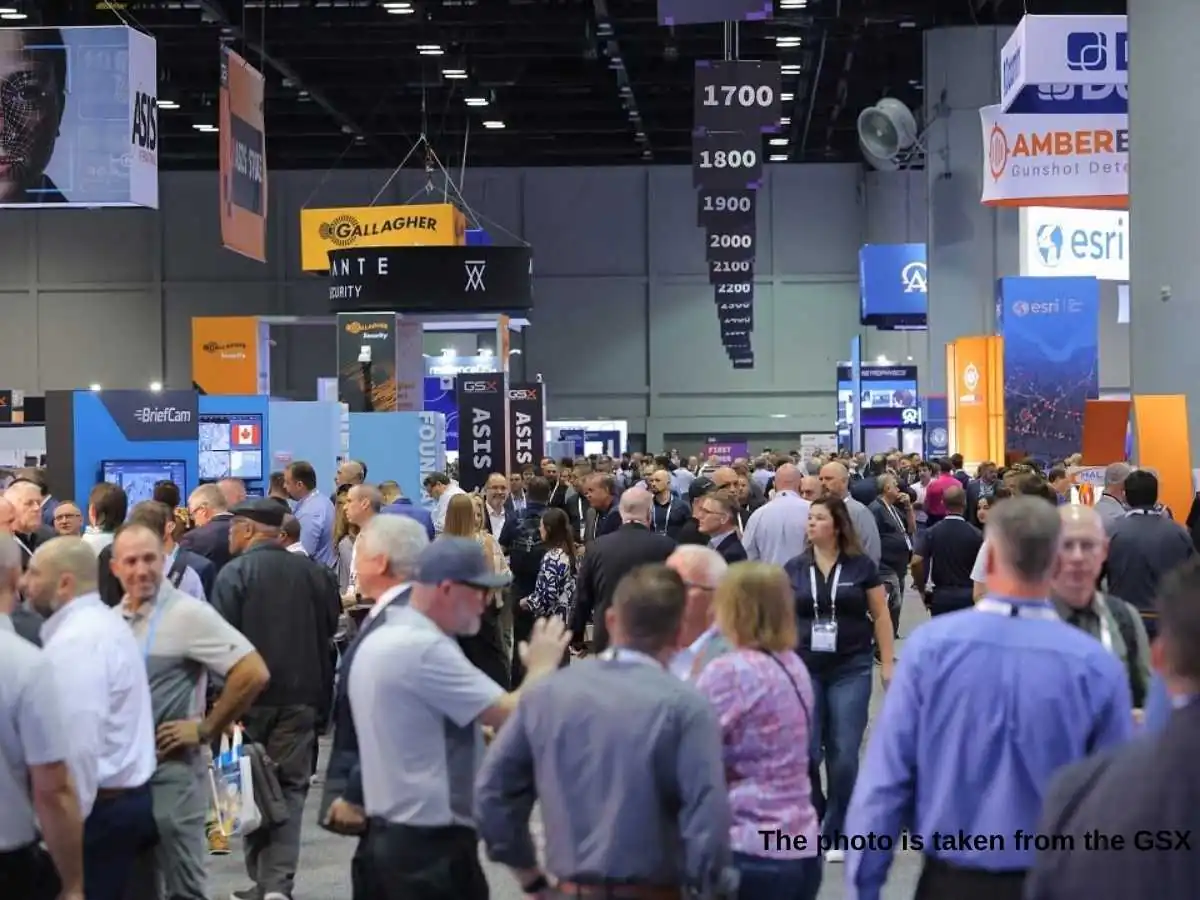 GSX  2026 stand in Atlanta at GWCC with demo counter and meeting zone