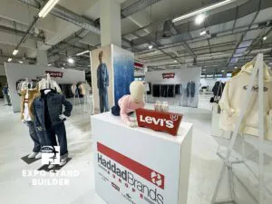 ВЫСТАВОЧНЫЙ СТЕНД РАЗМЕРОМ 300 м² ДЛЯ HADDAD BRANDS 80