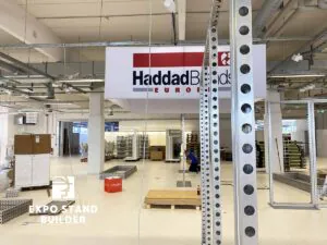 ВЫСТАВОЧНЫЙ СТЕНД РАЗМЕРОМ 300 м² ДЛЯ HADDAD BRANDS 81