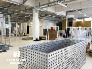 ВЫСТАВОЧНЫЙ СТЕНД РАЗМЕРОМ 300 м² ДЛЯ HADDAD BRANDS 92