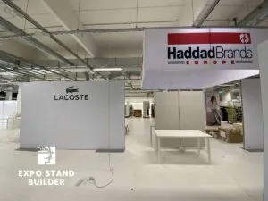 ВЫСТАВОЧНЫЙ СТЕНД РАЗМЕРОМ 300 м² ДЛЯ HADDAD BRANDS 91