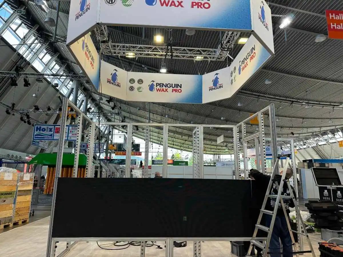 NECC Shanghai stand installation with on-site coordination for Industrial Automation Show  2026
