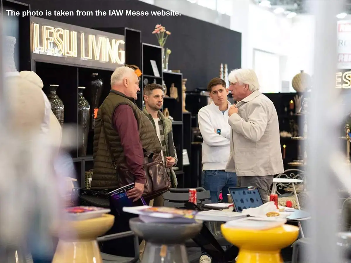 IAW Cologne  2026 in Cologne custom stand at Koelnmesse with meeting area and product display