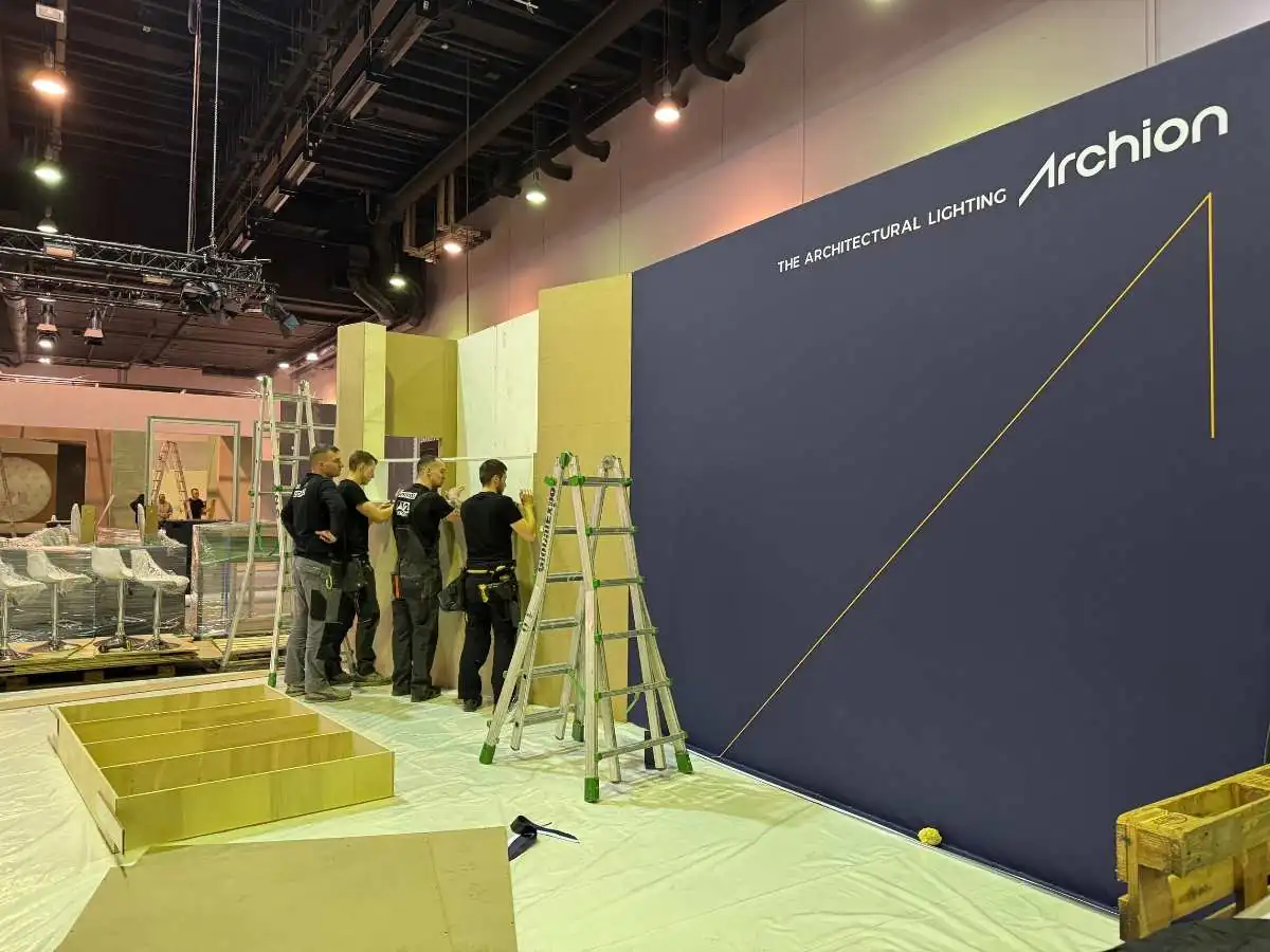 Stand installation at Dubai venue with on-site coordination for ICPM  2027