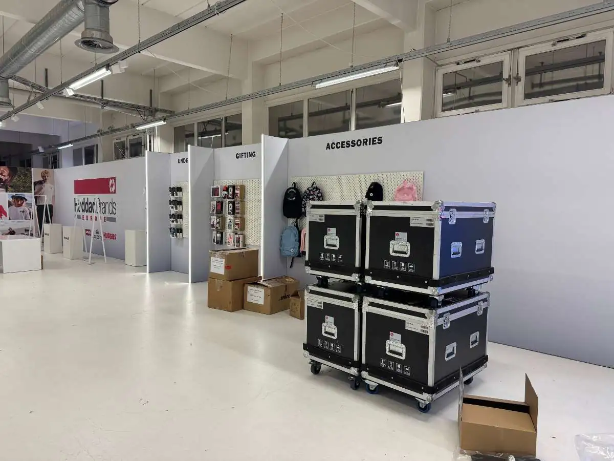 Hannover Messe stand installation by an exhibition stand builder in Hanover with transport and dismantling coordination