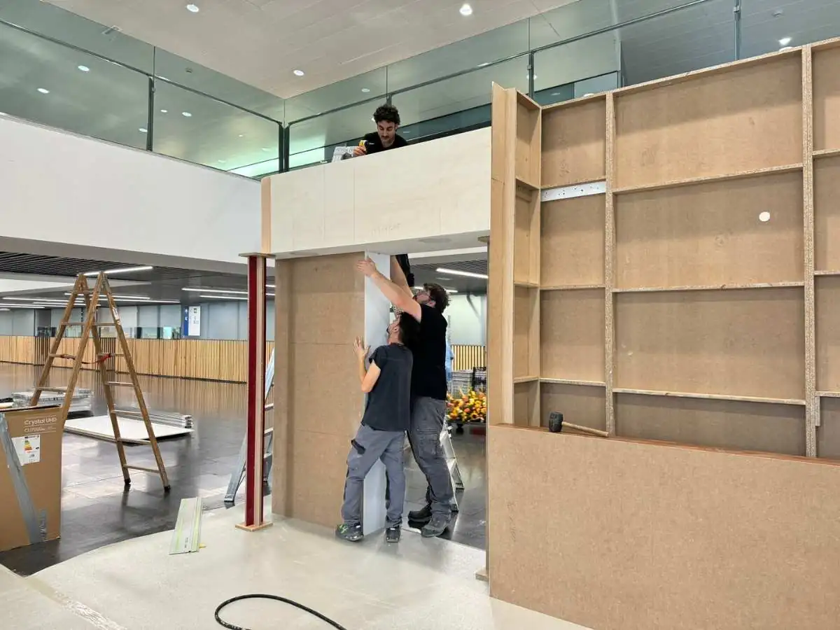 Messe München build-up in Munich with transport and dismantling support from an exhibition stand builder in Munich