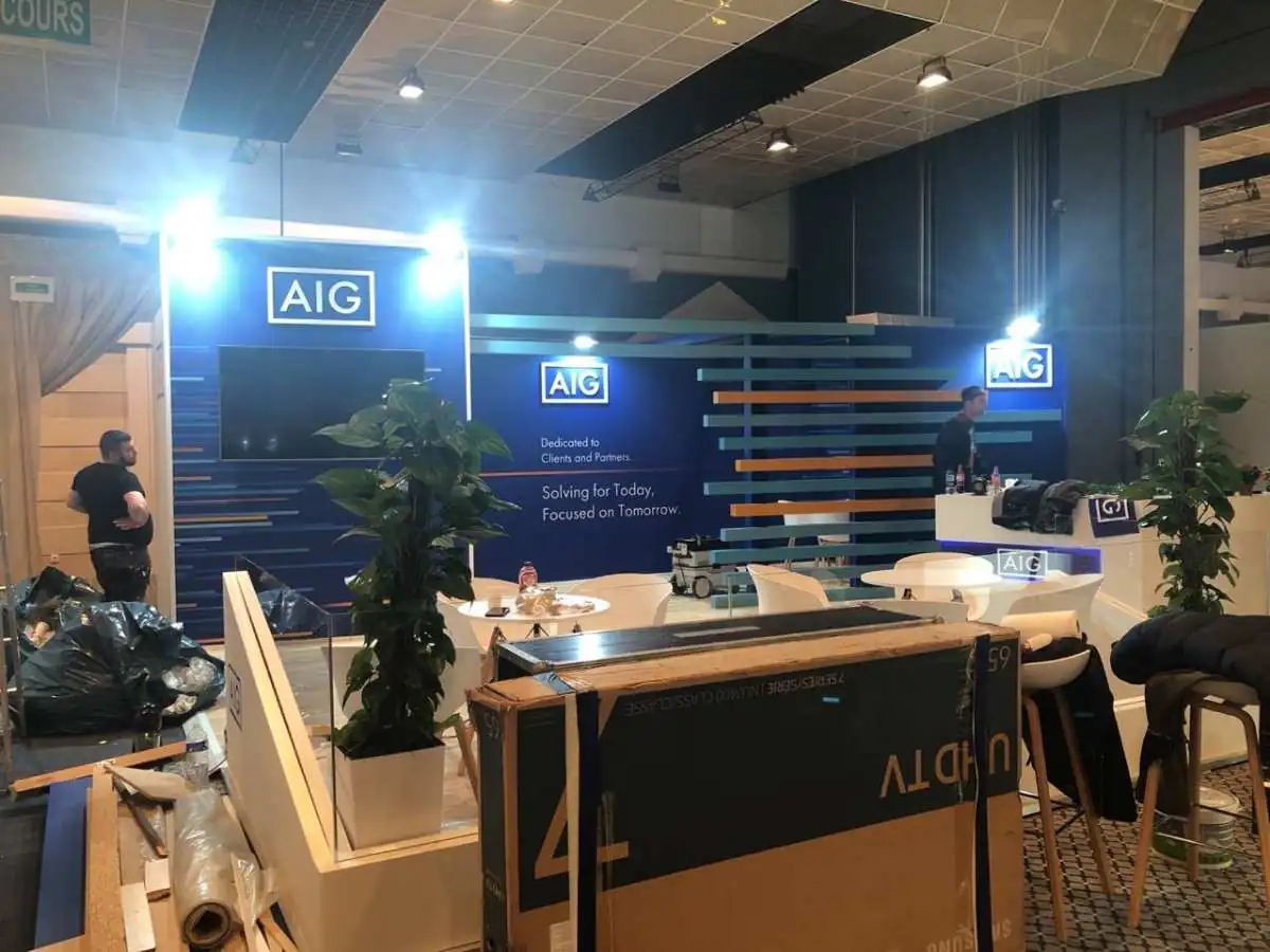 COEX Convention & Exhibition Center in Seoul with stand installation coordination by an exhibition stand builder