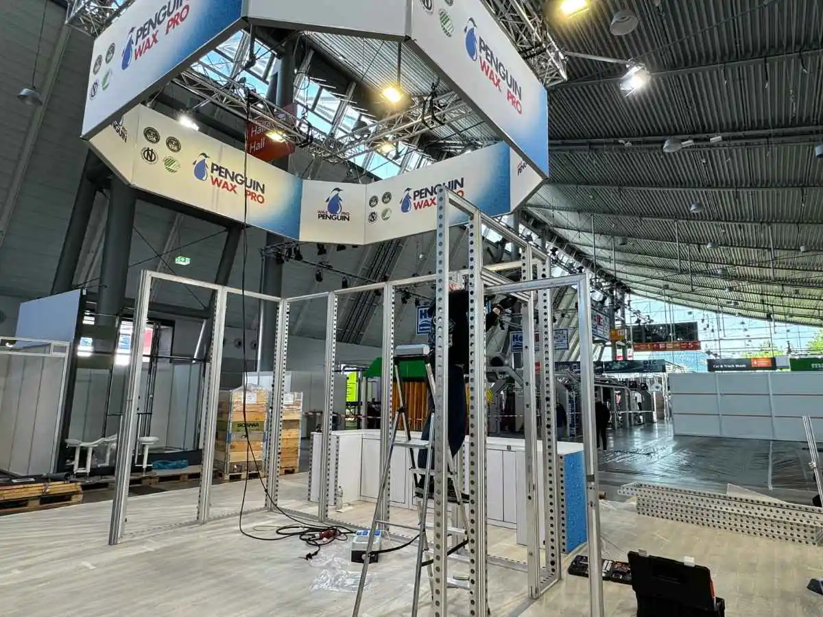 NürnbergMesse stand build-up in Nuremberg with transport and dismantling coordination